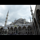 Die Blaue Moschee vom Innenhof aus